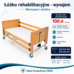 łóżko rehabilitacyjne wynajem warszawa