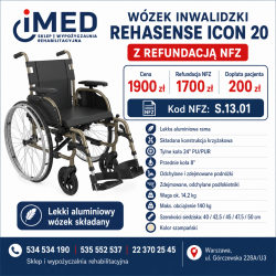 WÓZEK INWALIDZKI REHASENSE...